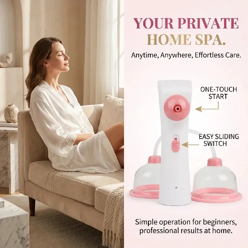 Breast Pump - เครื่องนวดหน้าอกไฟฟ้า เครื่องดูดกระชับทรวงอก ปั๊มสุญญากาศเพิ่มขนาด แก้ปัญหาหน้าอกหย่อนคล้อย อุปกรณ์ดูแลร่างกายไฟฟ้า
