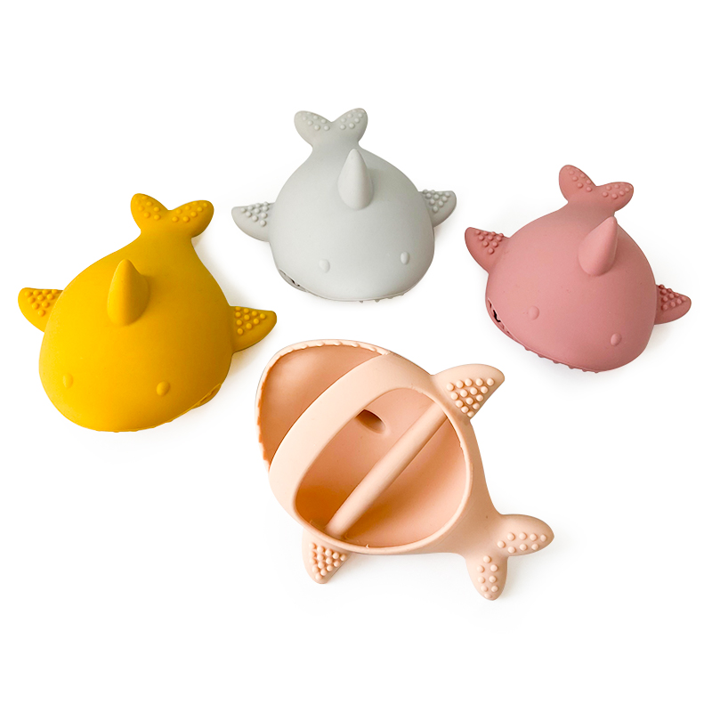 Baby Products Photos - 1 ชิ้น ซิลิโคนรูปฉลาม สร้อยข้อมือเด็ก ของเล่นกัดแทะสำหรับเด็ก ของเล่นกัดแทะสำหรับเด็ก