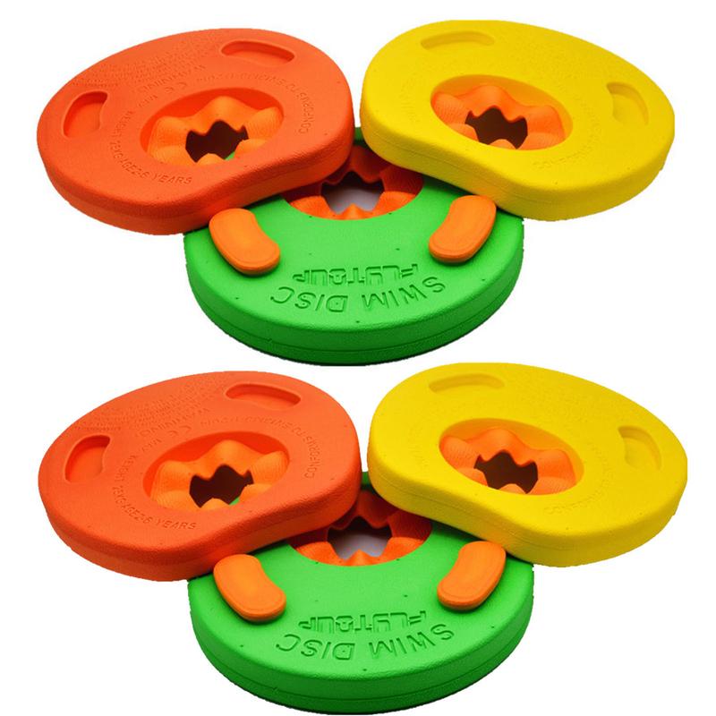 Baby Swimming Floater - 6 ชิ้นชุดเด็กเด็ก EVA โฟมว่ายน้ําแผ่นวงแขนลอยแขน Inflatable Float