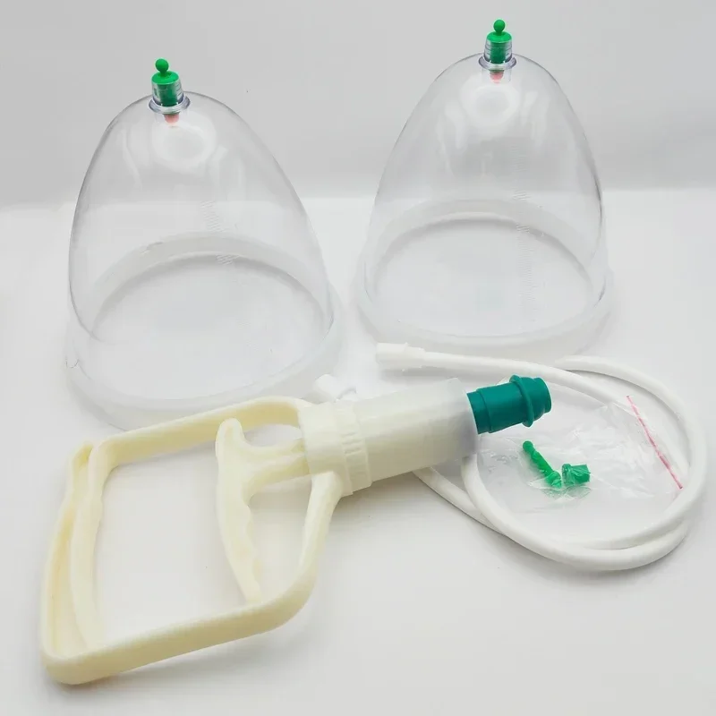 Breast Pump - เครื่องปั๊มเสริมหน้าอกและสะโพกสำหรับผู้หญิง ยกกระชับด้วยระบบสุญญากาศ บำบัดด้วยการดูด ช่วยเพิ่มขนาด นวดผ่อนคลาย นวดตัว
