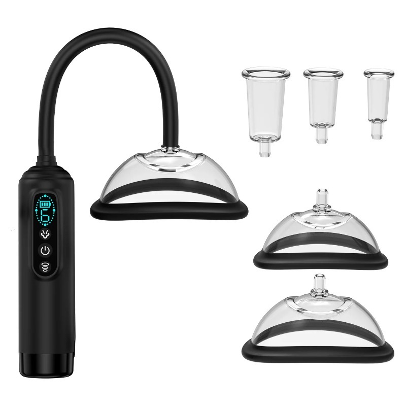 Breast Pump - ปั๊มกระตุ้นหัวนมแบบ LCD พร้อมระบบดูด 6 โหมด ระบบสุญญากาศอัตโนมัติ