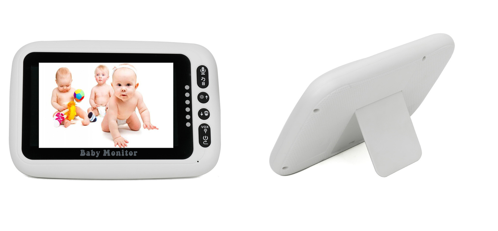 Wireless Baby Monitor - หน้าจอ IPS ขนาด 4.3 นิ้ว กล้องวิดีโอไร้สายสำหรับดูแลเด็ก