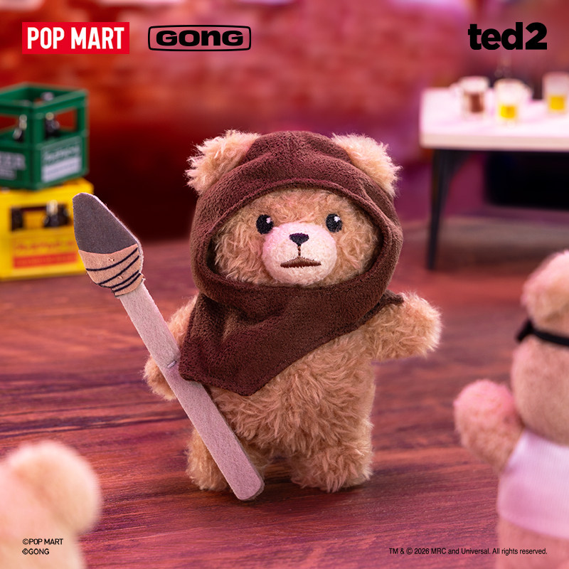 Baby Products Teddy Bear - POPMART 'Ted2' ตุ๊กตาหมีเท็ดดี้เบิร์ด ซีรีส์ Blind Box