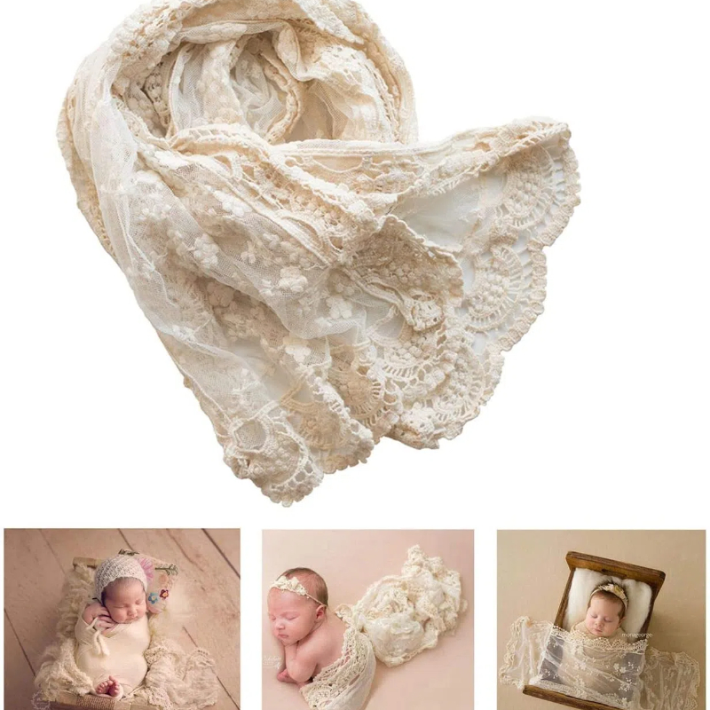Baby Products Photos - ทารกแรกเกิดการถ่ายภาพ Prop ลูกไม้เด็กสาววางถ่ายภาพผ้าห่มพื้นหลัง fotografia ผลิตภัณฑ์สตูดิโออุปกรณ์เสริม