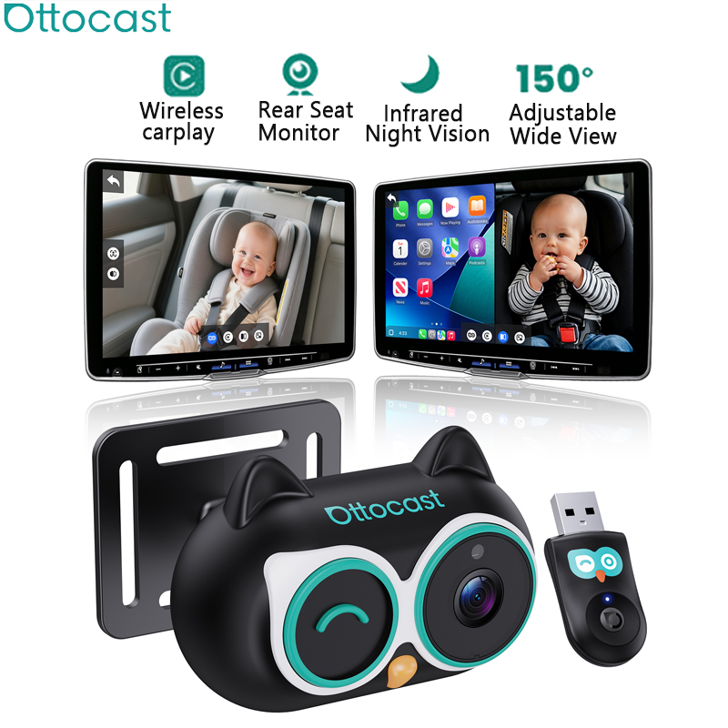 Wireless Baby Monitor - OTTOCAST Cabin Care อะแดปเตอร์ Carplay แบบมีสายเป็นไร้สาย