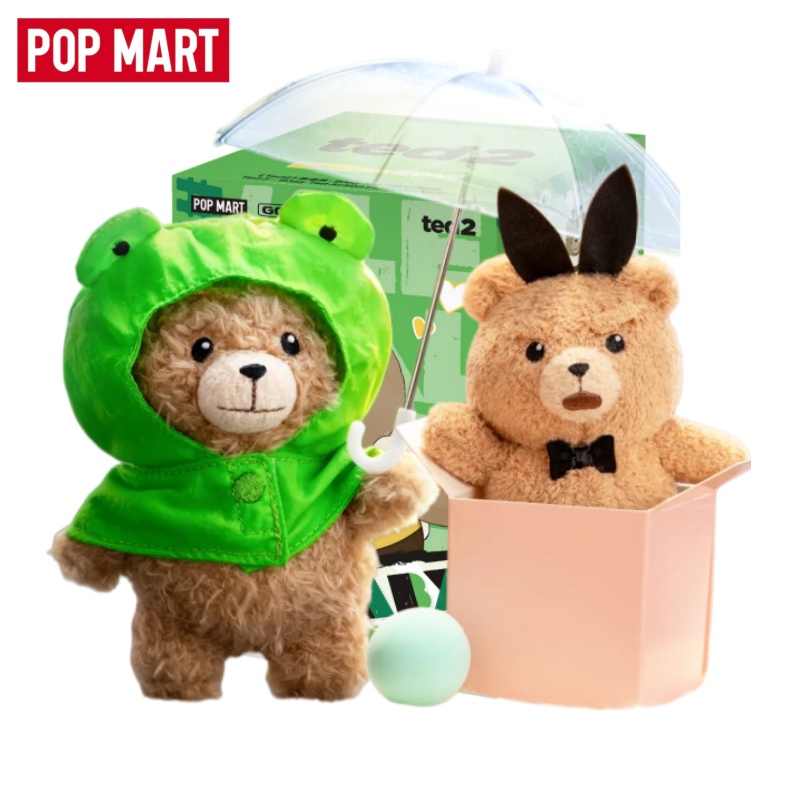 Baby Products Teddy Bear - POP MART TED2 ซีรีส์เบบี้เท็ด กล่องสุ่ม ฟิกเกอร์อนิเมะ
