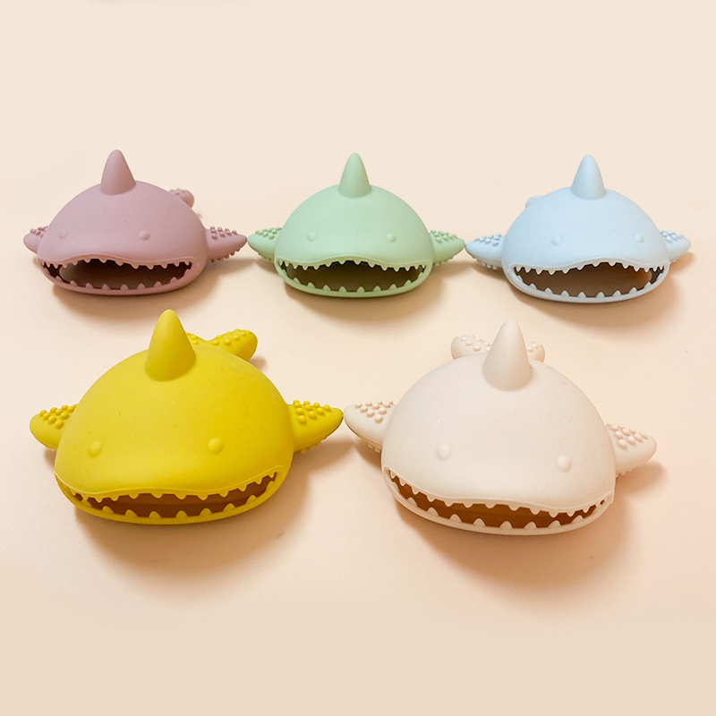 1 ชิ้น ซิลิโคนรูปฉลาม สร้อยข้อ - Baby Products Photos บทวิจารณ์และราคา
