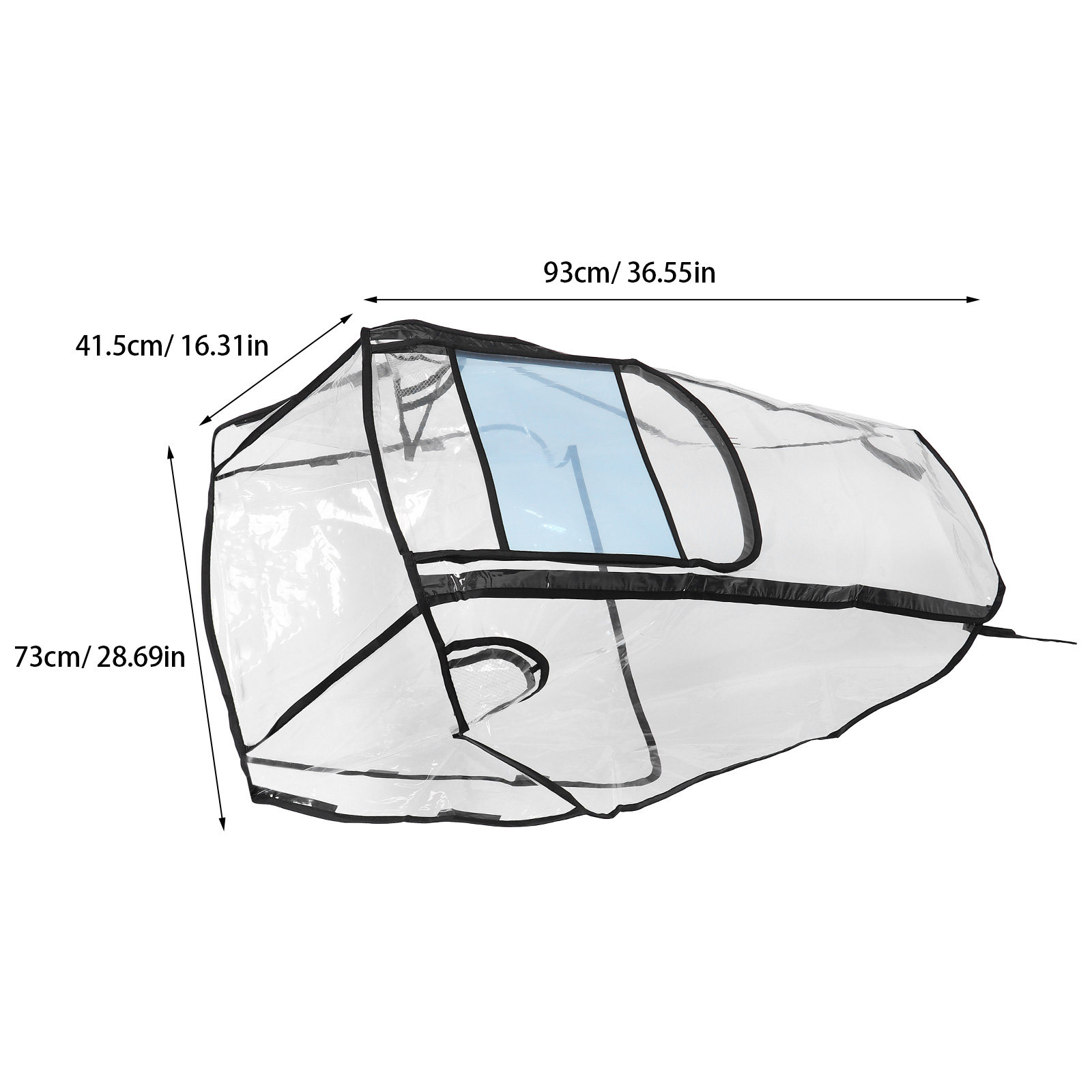 ผ้าคลุมกันฝนสำหรับรถเข็นเด็กแบ - Stroller Rain Cover บทวิจารณ์และราคา