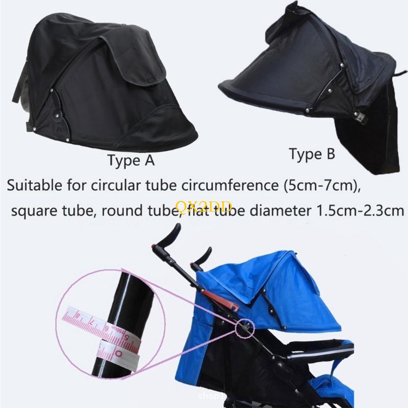 QX2D Sunป้องกันรถเข็นเด็กSunsh - Stroller Rain Cover บทวิจารณ์และราคา