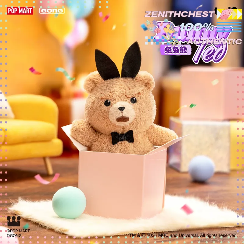 POPMART GONG Baby Ted ตุ๊กตาหม - Baby Products Teddy Bear บทวิจารณ์และราคา