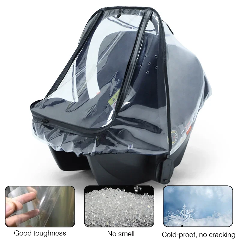 ตะกร้ารถเข็นเด็ก ผ้าคลุมกันฝน  - Stroller Rain Cover บทวิจารณ์และราคา
