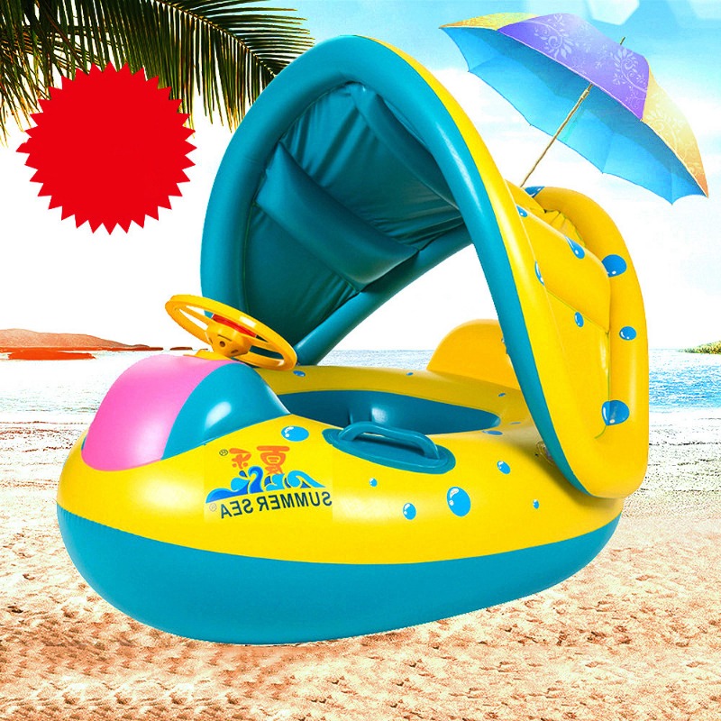ห่วงยางว่ายน้ำสำหรับเด็กทารก ห - Baby Swimming Floater บทวิจารณ์และราคา