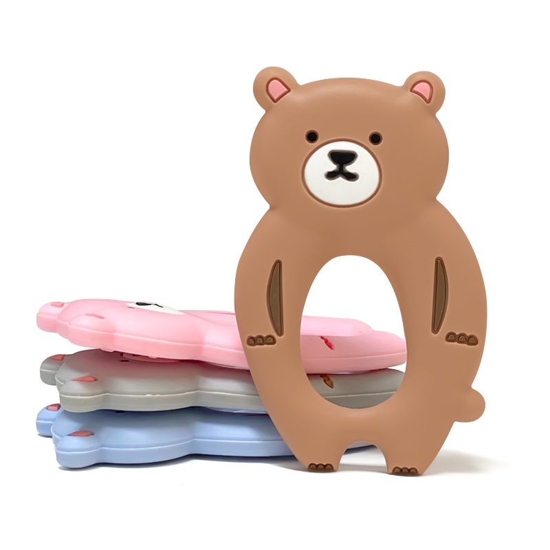ยางกัดรูปหมีซิลิโคน 1 ชิ้น ของ - Baby Products Photos บทวิจารณ์และราคา