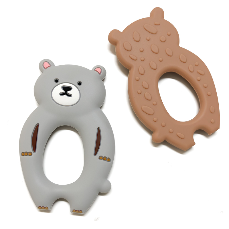 ยางกัดรูปหมีซิลิโคน 1 ชิ้น ของ - Baby Products Photos บทวิจารณ์และราคา
