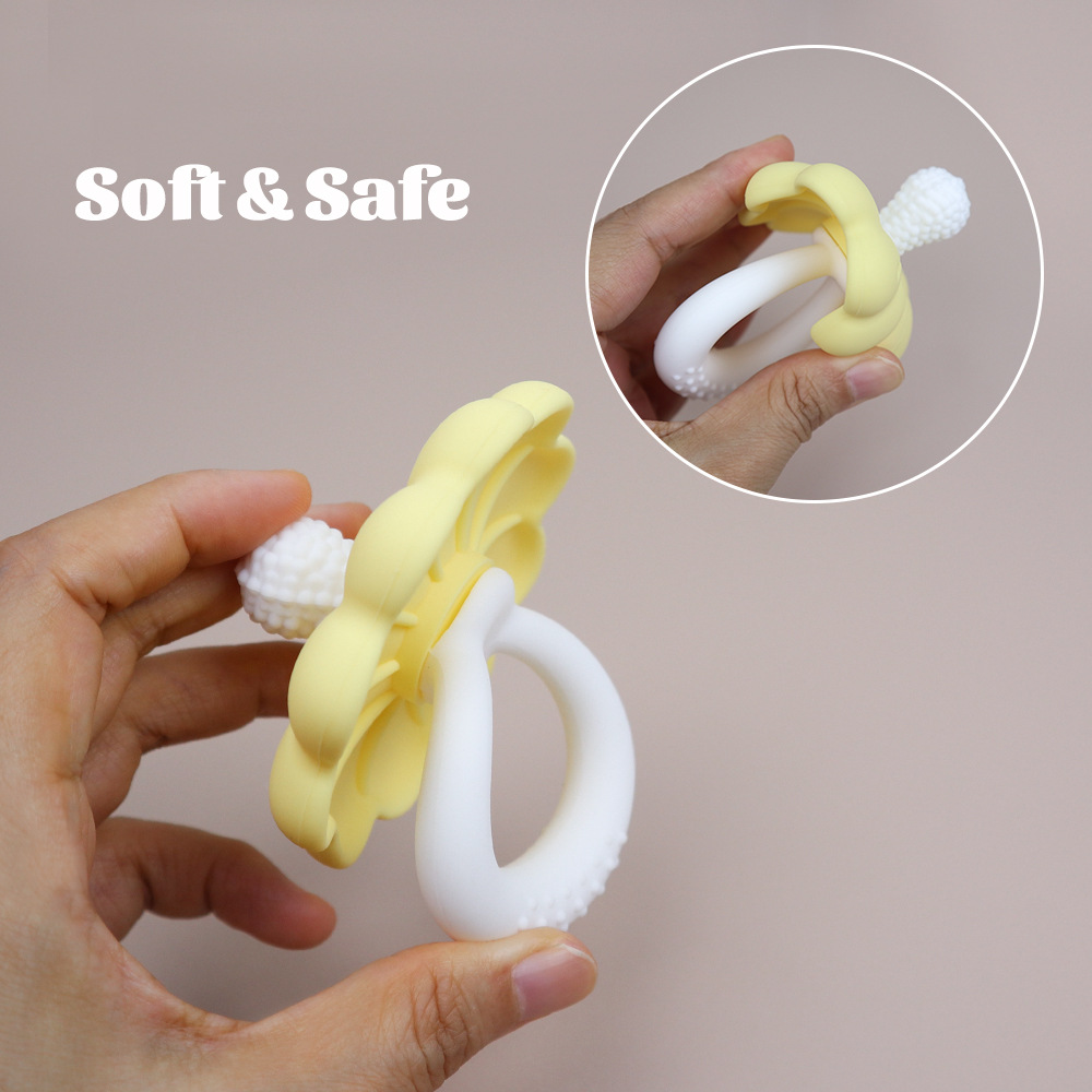 ของเล่นเด็กกัดแทะรูปดอกไม้ขนาด - Baby Products Discount บทวิจารณ์และราคา