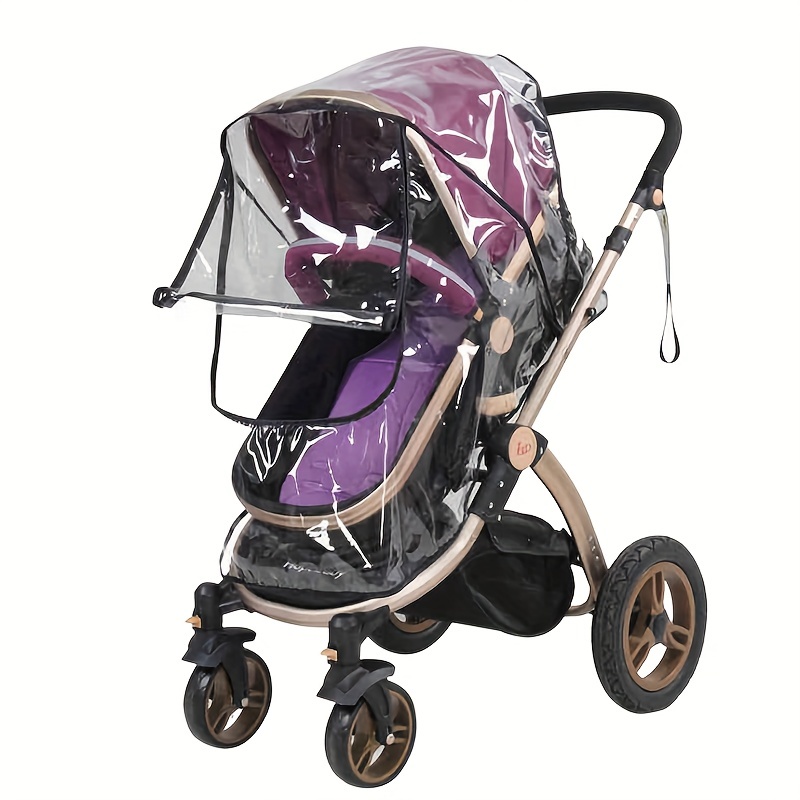 ผ้าคลุมรถเข็นเด็กแบบพกพา 1 ชิ้ - Stroller Rain Cover บทวิจารณ์และราคา