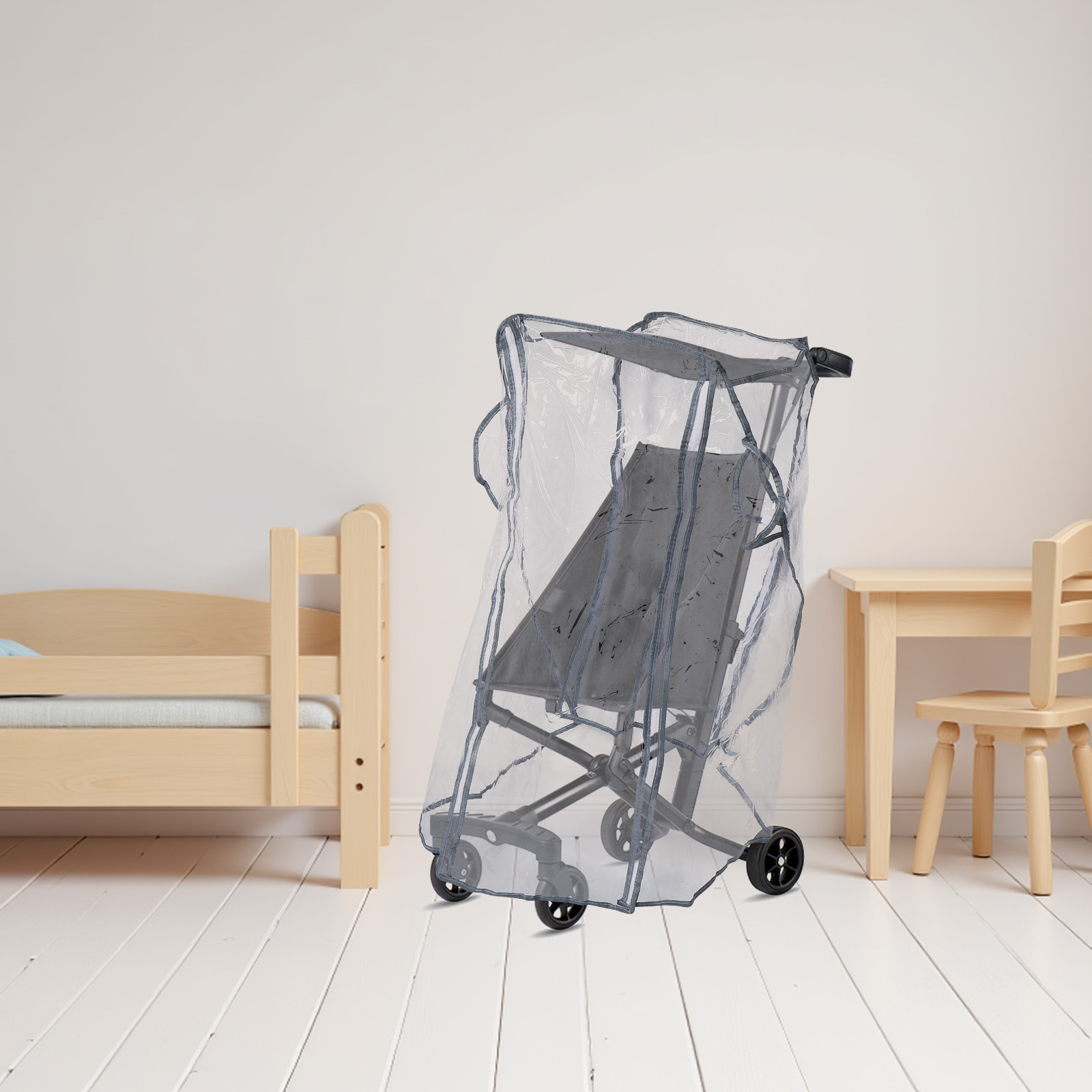 ผ้าคลุมกันฝนสำหรับรถเข็นเด็ก E - Stroller Rain Cover บทวิจารณ์และราคา