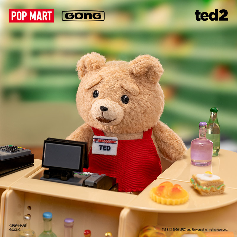 POPMART 'Ted2' ตุ๊กตาหมีเท็ดดี - Baby Products Teddy Bear บทวิจารณ์และราคา