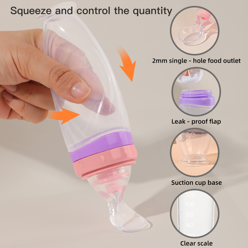 120 ml/4oz เครื่องป้อนอาหารซิล - Baby Products Distributor บทวิจารณ์และราคา