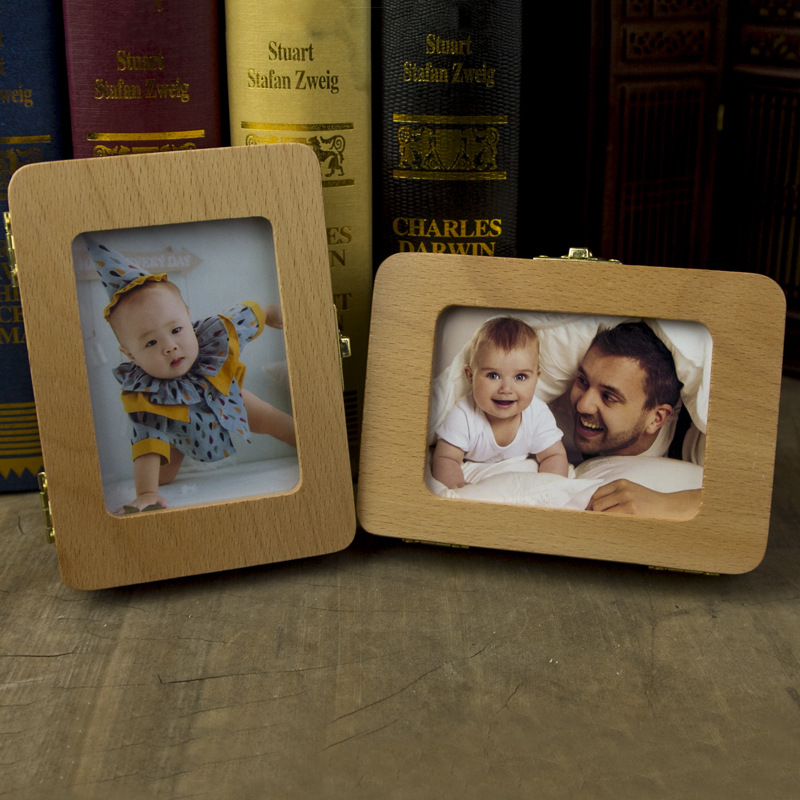 กรอบรูปไม้กล่องฟันเด็กเด็กนมฟั - Baby Products Photos บทวิจารณ์และราคา