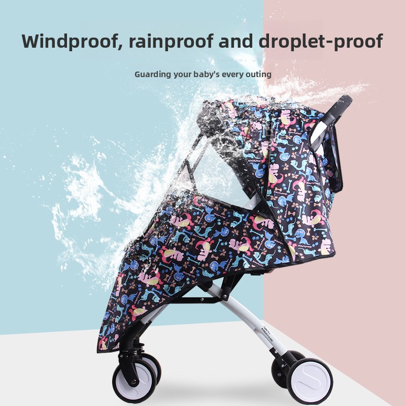 ผ้าคลุมรถเข็นเด็กอเนกประสงค์ ป - Stroller Rain Cover บทวิจารณ์และราคา