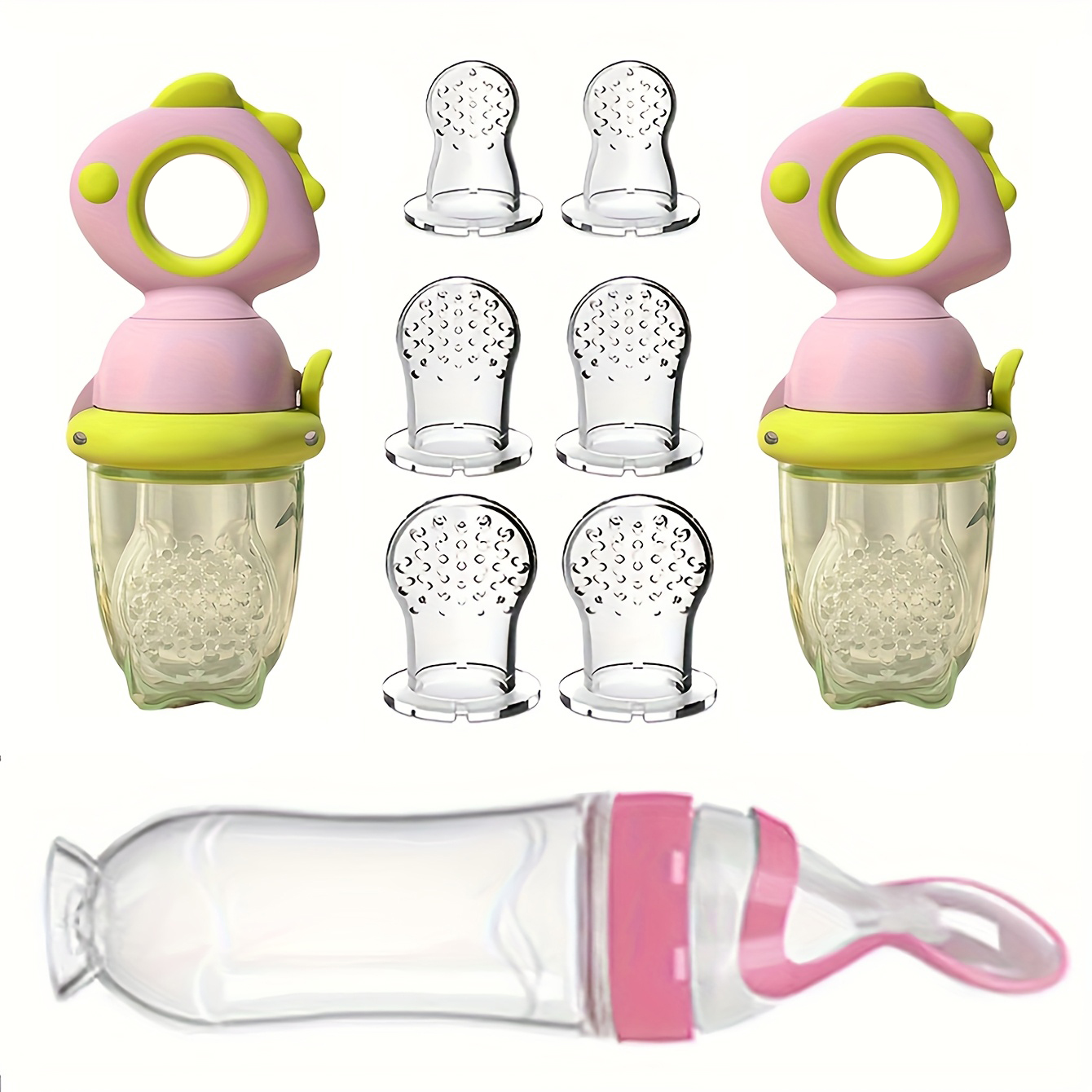 ชุดป้อนอาหารเด็ก 9 ชิ้น: ประกอ - Baby Products Distributor บทวิจารณ์และราคา