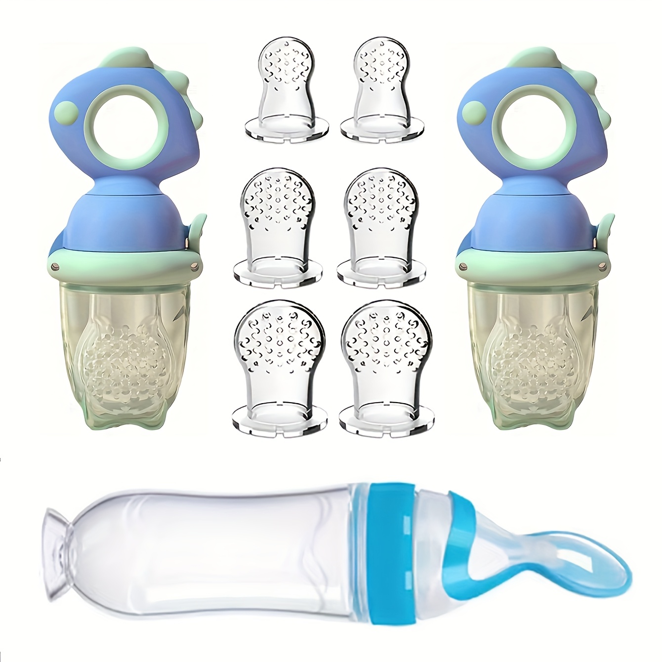 ชุดป้อนอาหารเด็ก 9 ชิ้น: ประกอ - Baby Products Distributor บทวิจารณ์และราคา
